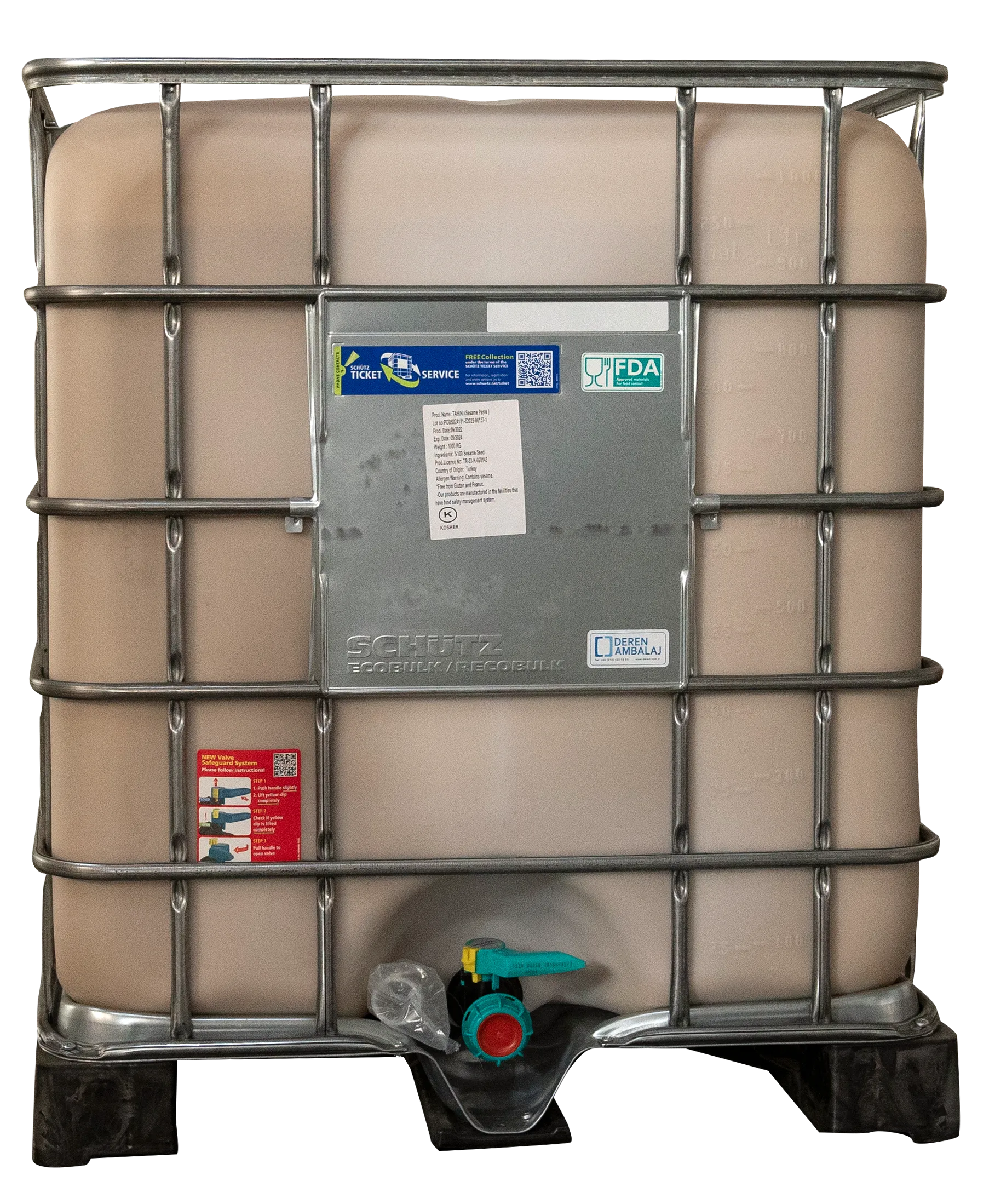 Doğal Tahin IBC 1000 KG